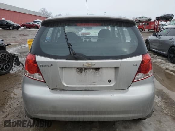 ✅ 2007 Chevrolet Aveo LT • VIN: KL1TG65667B765244 • Lot: 46334155. Wystawiony na Copart z przebiegiem 325 363 mil. Bezpłatny archiwum sprzedaży aukcyjnych z USA i szczegółowy raport historii pojazdu na DreamBid. Zdjęcie 6.