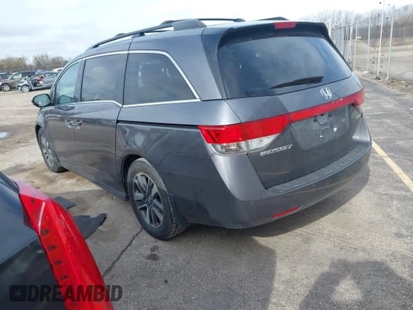 ✅ 2016 Honda Odyssey Touring Elite • VIN: 5FNRL5H99GB072860 • Lot: 42157603. Listed on IAAI with 221,449 mi. Free auction sales archive from the USA and detailed vehicle history report at DreamBid. Image 3.