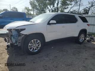 ✅ 2020 Chevrolet Traverse LT Cloth • VIN: 1GNERGKW6LJ217743 • Lot: 66592904. Wystawiony na Copart z przebiegiem 53 774 mil. Bezpłatny archiwum sprzedaży aukcyjnych z USA i szczegółowy raport historii pojazdu na DreamBid. Zdjęcie 1.