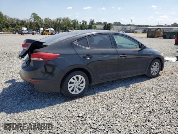 ✅ 2017 Hyundai Elantra SE • VIN: 5NPD74LF6HH147118 • Lot: 80893535. Listed on Copart with 128,726 mi. Free auction sales archive from the USA and detailed vehicle history report at DreamBid. Image 3.