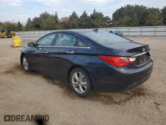 2011 Hyundai Sonata Limited with VIN 5NPEC4AC7BH229682, listed as a Copart auction lot 87093545 with 79,452 mi miles and Salvage title. Bid and sale history available at DreamBid. Image 2.