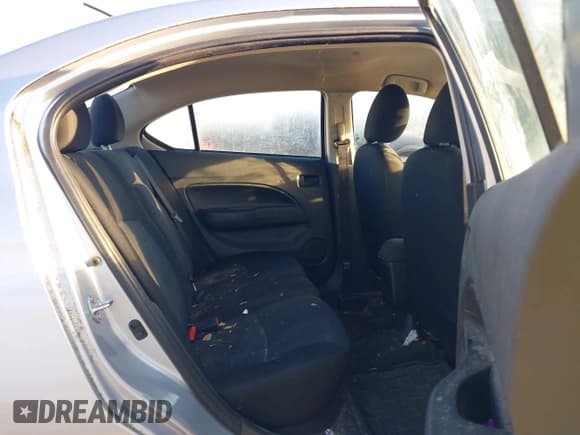 ✅ 2022 Mitsubishi Mirage ES • VIN: ML32FUFJ1NHF04103 • Lot: 43344749. Listed on IAAI with 63,258 mi. Free auction sales archive from the USA and detailed vehicle history report at DreamBid. Image 8.