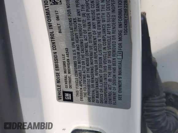 2017 Chevrolet Silverado 3500HD LTZ с VIN 1GC4K0EY2HF228603, выставлен на аукционе Copart как лот 67511545 с пробегом 111 898 миль миль и Списание • Salvage title. История ставок и продаж доступна на DreamBid. Изображение 12.