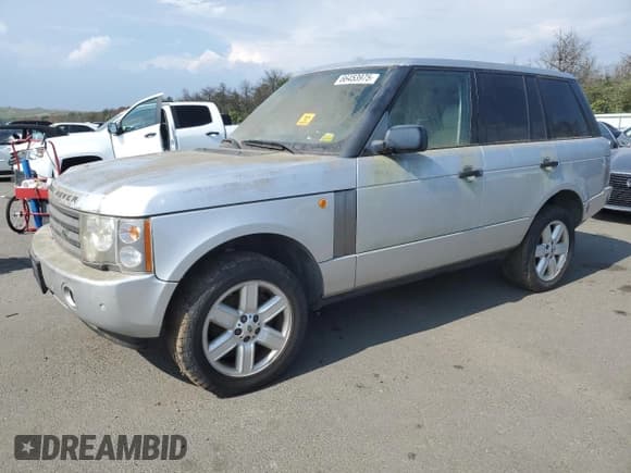 ✅ 2004 Land Rover Range Rover HSE • VIN: SALMF11474A165902 • Lot: 66453975. Listed on Copart with 81,587 mi. Free auction sales archive from the USA and detailed vehicle history report at DreamBid. Image 1.