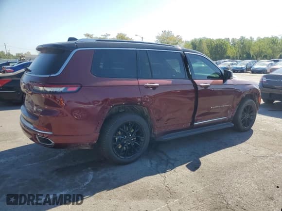 ✅ 2022 Jeep Grand Cherokee Summit Reserve • VIN: 1C4RJKETXN8502770 • Лот: 71499555. Опубликован ранее на Copart с пробегом 44 000 миль. Бесплатный доступ к архиву аукционных продаж из США и подробный отчёт об истории автомобиля на DreamBid. Изображение 3.
