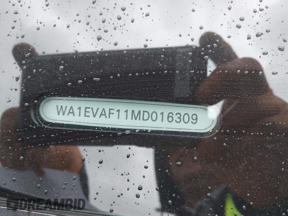 ✅ 2021 Audi Q8 Premium Plus • VIN: WA1EVAF11MD016309 • Лот: 43641317. Опубликован ранее на IAAI с пробегом 44 018 миль. Бесплатный доступ к архиву аукционных продаж из США и подробный отчёт об истории автомобиля на DreamBid. Изображение 9.