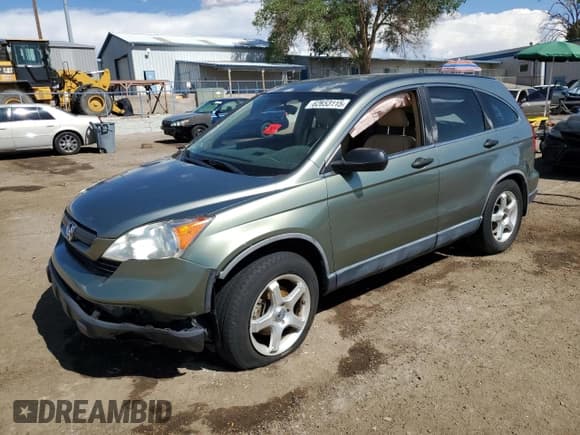 ✅ 2008 Honda CR-V LX • VIN: JHLRE38378C039660 • Lot: 62653115. Wystawiony na Copart z przebiegiem Nie podano. Bezpłatny archiwum sprzedaży aukcyjnych z USA i szczegółowy raport historii pojazdu na DreamBid. Zdjęcie 1.