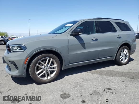 ✅ 2023 Dodge Durango GT • VIN: 1C4RDHDG1PC635786 • Lot: 57612485. Wystawiony na Copart z przebiegiem 62 319 mil. Bezpłatny archiwum sprzedaży aukcyjnych z USA i szczegółowy raport historii pojazdu na DreamBid. Zdjęcie 1.