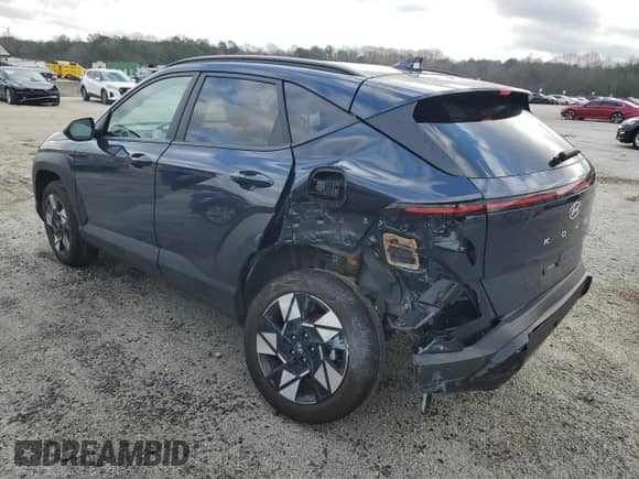 2024 Hyundai Kona SEL with VIN KM8HBCAB1RU049451, listed as a Copart auction lot 87310394 with 17,399 mi miles and Clean title. Bid and sale history available at DreamBid. Image 2.