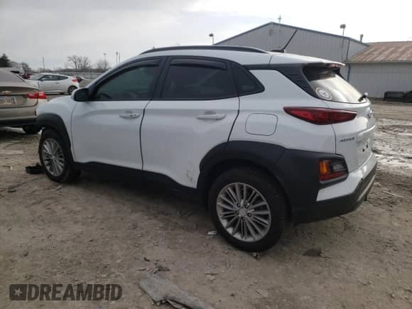 2019 Hyundai Kona SEL z VIN KM8K2CAA7KU378559, wystawiony jako Copart lot #72145842 z przebiegiem Nie podano mil oraz . Historia ofert i sprzedaży dostępna na DreamBid. Obrazek 2.