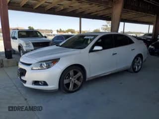 ✅ 2015 Chevrolet Malibu LTZ • VIN: 1G11G5SX4FF297344 • Lot: 62651625. Listed on Copart with 116,850 mi. Free auction sales archive from the USA and detailed vehicle history report at DreamBid. Image 1.