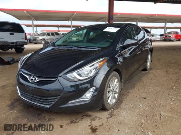 ✅ 2015 Hyundai Elantra SE • VIN: KMHDH4AE5FU436478 • Lot: 43263779. Listed on IAAI with 99,325 mi. Free auction sales archive from the USA and detailed vehicle history report at DreamBid. Image 2.