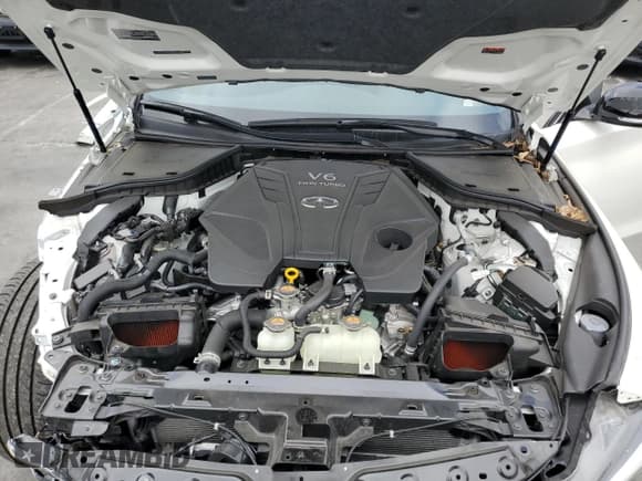 ✅ 2024 Infiniti Q50 Sensory • VIN: JN1EV7CP6RM600684 • Lot: 53920385. Listed on Copart with 7,224 mi. Free auction sales archive from the USA and detailed vehicle history report at DreamBid. Image 11.