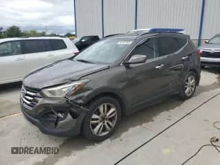 2013 Hyundai Santa Fe Sport z VIN 5XYZU3LA0DG086752, wystawiony jako Copart lot #82167485 z przebiegiem 110 567 mil mil oraz Szkoda całkowita • Salvage title. Historia ofert i sprzedaży dostępna na DreamBid. Obrazek 1.