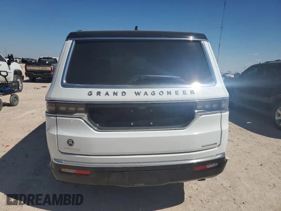 ✅ 2023 Jeep Grand Wagoneer Series III • VIN: 1C4SJSGP1PS573766 • Lot: 74367284. Listed on Copart with 29,328 mi. Free auction sales archive from the USA and detailed vehicle history report at DreamBid. Image 6.