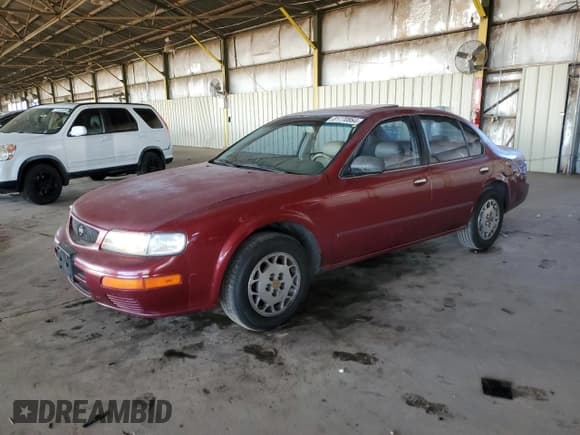 ✅ 1996 Nissan Maxima GXE • VIN: JN1CA21D4TT120977 • Lot: 81770864. Listed on Copart with 168,059 mi. Free auction sales archive from the USA and detailed vehicle history report at DreamBid. Image 1.