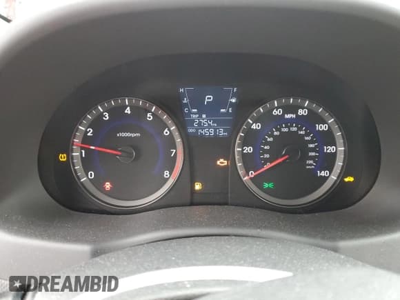 ✅ 2013 Hyundai Accent GS • VIN: KMHCT5AEXDU105425 • Лот: 46799235. Опубликован ранее на Copart с пробегом 145 913 миль. Бесплатный доступ к архиву аукционных продаж из США и подробный отчёт об истории автомобиля на DreamBid. Изображение 9.