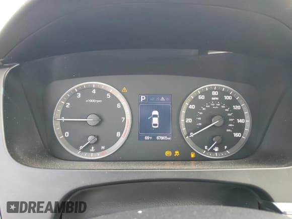 ✅ 2016 Hyundai Sonata Sport • VIN: 5NPE34AF9GH315335 • Лот: 63229115. Опубликован ранее на Copart с пробегом 67 965 миль. Бесплатный доступ к архиву аукционных продаж из США и подробный отчёт об истории автомобиля на DreamBid. Изображение 9.