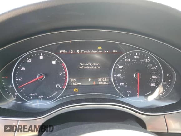 ✅ 2017 Audi A7 Premium Plus • VIN: WAUW2AFCXHN120945 • Лот: 66336185. Опубликован ранее на Copart с пробегом 82 847 миль. Бесплатный доступ к архиву аукционных продаж из США и подробный отчёт об истории автомобиля на DreamBid. Изображение 9.