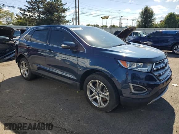✅ 2017 Ford Edge Titanium • VIN: 2FMPK4K95HBB28350 • Лот: 82350475. Опубликован ранее на Copart с пробегом 75 125 миль. Бесплатный доступ к архиву аукционных продаж из США и подробный отчёт об истории автомобиля на DreamBid. Изображение 4.