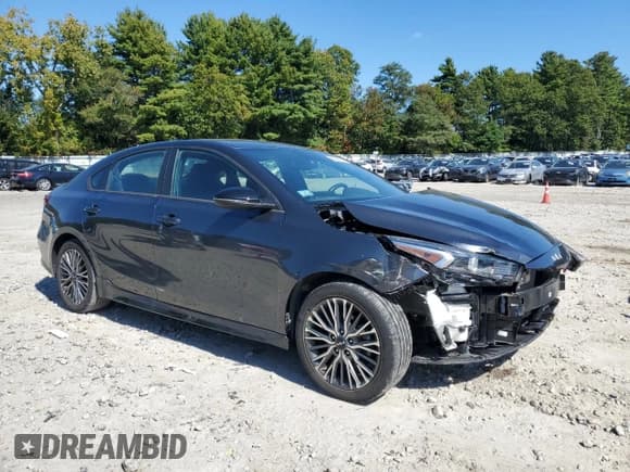 ✅ 2023 Kia Forte GT-Line • VIN: 3KPF54AD8PE513518 • Lot: 82093065. Listed on Copart with 20,437 mi. Free auction sales archive from the USA and detailed vehicle history report at DreamBid. Image 4.