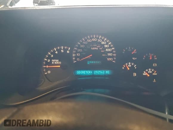 ✅ 2003 Chevrolet Tahoe Z71 • VIN: 1GNEK13T83R173624 • Lot: 95948325. Listed on Copart with 292,562 mi. Free auction sales archive from the USA and detailed vehicle history report at DreamBid. Image 9.