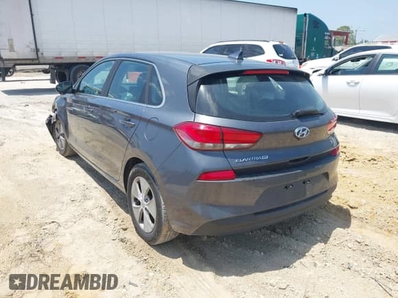 ✅ 2019 Hyundai Elantra • VIN: KMHH35LE4KU090095 • Lot: 42128034. Listed on IAAI with 160,489 mi. Free auction sales archive from the USA and detailed vehicle history report at DreamBid. Image 3.