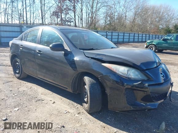 ✅ 2013 Mazda 3 i SV • VIN: JM1BL1TF4D1764570 • Lot: 43820862. Listed on IAAI with 171,826 mi. Free auction sales archive from the USA and detailed vehicle history report at DreamBid. Image 1.