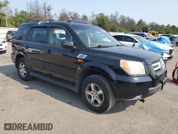 ✅ 2007 Honda Pilot EX-L • VIN: 2HKYF18637H535014 • Лот: 67037875. Опубликован ранее на Copart с пробегом 161 705 миль. Бесплатный доступ к архиву аукционных продаж из США и подробный отчёт об истории автомобиля на DreamBid. Изображение 4.