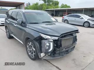 ✅ 2021 Hyundai Palisade Calligraphy • VIN: KM8R74HE2MU281531 • Лот: 42527004. Опубликован ранее на IAAI с пробегом 46 068 миль. Бесплатный доступ к архиву аукционных продаж из США и подробный отчёт об истории автомобиля на DreamBid. Изображение 1.