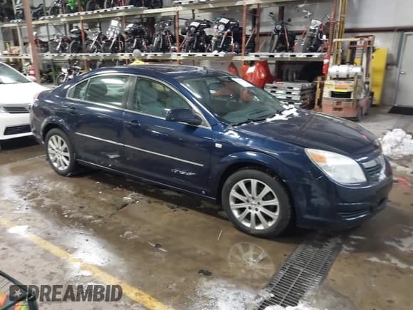 ✅ 2008 Saturn Aura XE • VIN: 1G8ZS57B98F291574 • Lot: 43834439. Listed on IAAI with 163,931 mi. Free auction sales archive from the USA and detailed vehicle history report at DreamBid. Image 1.