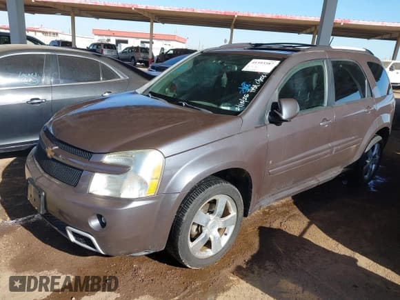 ✅ 2008 Chevrolet Equinox Sport • VIN: 2CNDL037186298008 • Лот: 41593587. Опубликован ранее на IAAI с пробегом 124 547 миль. Бесплатный доступ к архиву аукционных продаж из США и подробный отчёт об истории автомобиля на DreamBid. Изображение 2.
