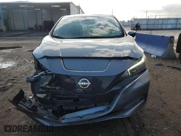 ✅ 2025 Nissan LEAF SV Plus • VIN: 1N4CZ1CV9SC558260 • Lot: 82169105. Listed on Copart with 11,985 mi. Free auction sales archive from the USA and detailed vehicle history report at DreamBid. Image 5.