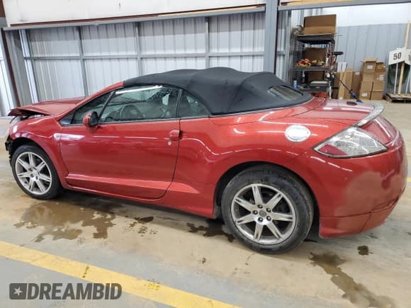 ✅ 2008 Mitsubishi Eclipse GT • VIN: 4A3AL35TX8E007128 • Lot: 72209194. Listed on Copart with Not provided. Free auction sales archive from the USA and detailed vehicle history report at DreamBid. Image 2.