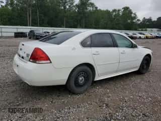 2011 Chevrolet Impala Police Police with VIN 2G1WD5EM6B1242623, listed as a Copart auction lot 58583405 with 175,947 mi miles and Salvage title. Bid and sale history available at DreamBid. Image 3.