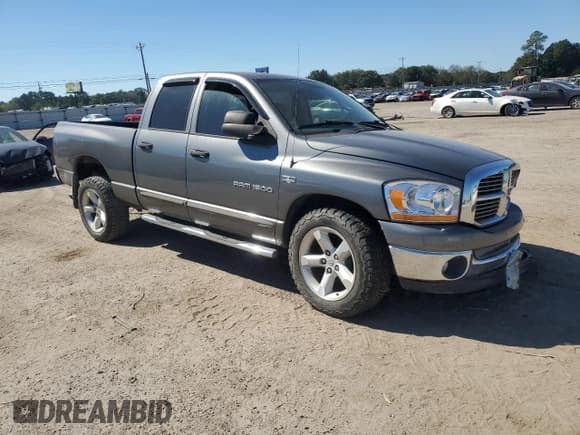 ✅ 2006 Dodge 1500 Laramie • VIN: 1D7HA182X6S617128 • Лот: 86812305. Опубликован ранее на Copart с пробегом 239 348 миль. Бесплатный доступ к архиву аукционных продаж из США и подробный отчёт об истории автомобиля на DreamBid. Изображение 4.