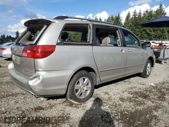 2005 Toyota Sienna LE z VIN 5TDZA23C25S327722, wystawiony jako Copart lot #81860835 z przebiegiem Nie podano mil oraz Szkoda całkowita • Salvage title. Historia ofert i sprzedaży dostępna na DreamBid. Obrazek 3.