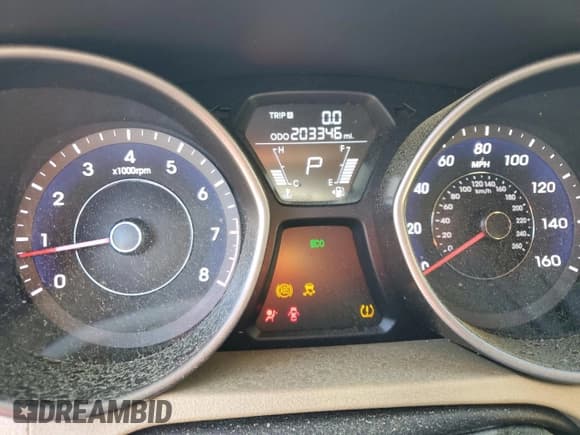 ✅ 2013 Hyundai Elantra GLS • VIN: 5NPDH4AE2DH234757 • Lot: 52202825. Listed on Copart with 203,346 mi. Free auction sales archive from the USA and detailed vehicle history report at DreamBid. Image 9.