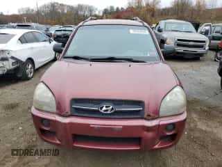 2007 Hyundai Tucson GLS z VIN KM8JM12B27U633434, wystawiony jako Copart lot #78529094 z przebiegiem 118 008 mil mil oraz Czysty tytuł • Clean title. Historia ofert i sprzedaży dostępna na DreamBid. Obrazek 5.