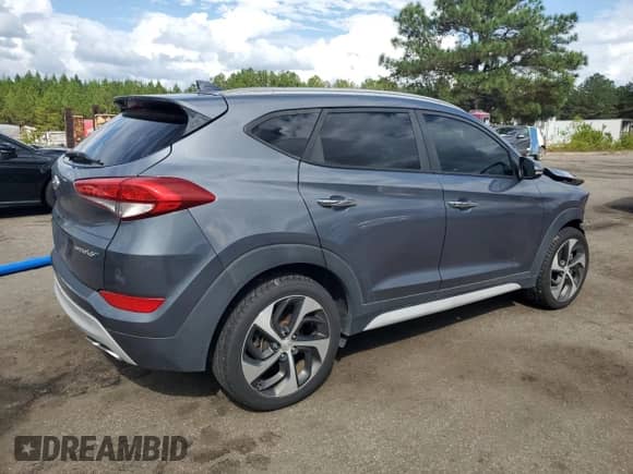 2017 Hyundai Tucson Sport z VIN KM8J33A28HU414785, wystawiony jako Copart lot #85662485 z przebiegiem 115 119 mil mil oraz Szkoda całkowita • Salvage title. Historia ofert i sprzedaży dostępna na DreamBid. Obrazek 3.