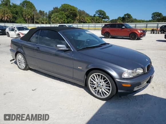 ✅ 2002 BMW 3 Series 330Ci • VIN: WBABS53422JU91406 • Lot: 82623405. Listed on Copart with 64,748 mi. Free auction sales archive from the USA and detailed vehicle history report at DreamBid. Image 4.