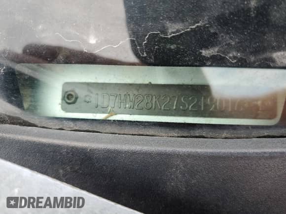 2007 Dodge Dakota ST с VIN 1D7HW28K27S219016, выставлен на аукционе Copart как лот 60975835 с пробегом Не указан миль и Списание • Salvage title. История ставок и продаж доступна на DreamBid. Изображение 13.