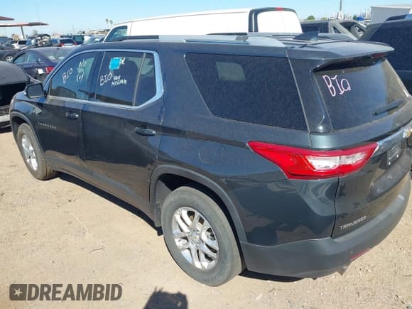 ✅ 2018 Chevrolet Traverse LT Cloth • VIN: 1GNERGKW3JJ261356 • Lot: 43535384. Wystawiony na IAAI z przebiegiem 161 215 mil. Bezpłatny archiwum sprzedaży aukcyjnych z USA i szczegółowy raport historii pojazdu na DreamBid. Zdjęcie 3.