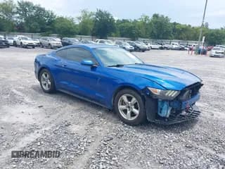 ✅ 2017 Ford Mustang V6 • VIN: 1FA6P8AMXH5342968 • Lot: 42807238. Listed on IAAI with 104,459 mi. Free auction sales archive from the USA and detailed vehicle history report at DreamBid. Image 1.