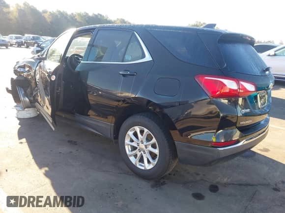 2018 Chevrolet Equinox LT with VIN 2GNAXJEV9J6325532, listed as a IAAI auction lot 43447125 with 125,816 mi miles and . Bid and sale history available at DreamBid. Image 3.