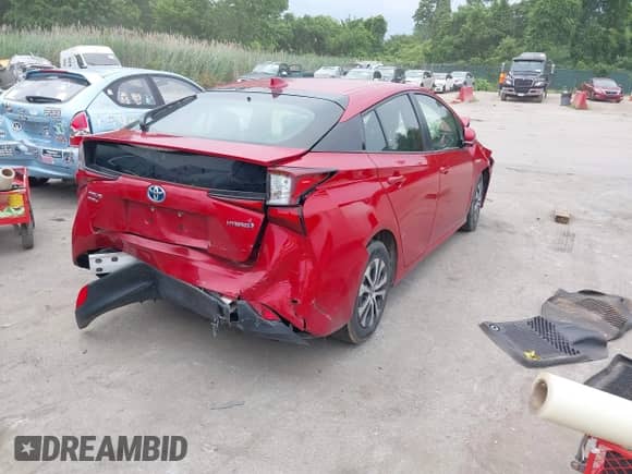 2022 Toyota Prius LE с VIN JTDL9MFU9N3034304, выставлен на аукционе IAAI как лот 42427628 с пробегом 144 642 миль миль и . История ставок и продаж доступна на DreamBid. Изображение 4.