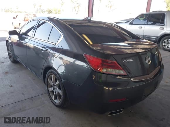 ✅ 2012 Acura TL Auto • VIN: 19UUA8F24CA034710 • Lot: 43211039. Listed on IAAI with 267,439 mi. Free auction sales archive from the USA and detailed vehicle history report at DreamBid. Image 3.
