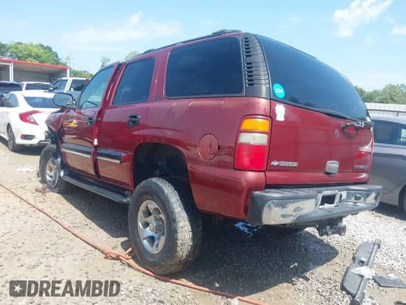 2001 Chevrolet Tahoe LT z VIN 1GNEK13T01R220304, wystawiony jako IAAI lot #42322561 z przebiegiem 139 197 mil mil oraz . Historia ofert i sprzedaży dostępna na DreamBid. Obrazek 3.