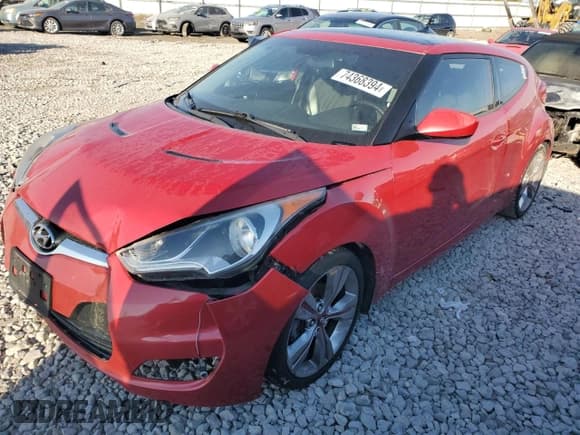 ✅ 2013 Hyundai Veloster w/Gray Int • VIN: KMHTC6AD2DU114732 • Lot: 74368394. Wystawiony na Copart z przebiegiem 166 996 mil. Bezpłatny archiwum sprzedaży aukcyjnych z USA i szczegółowy raport historii pojazdu na DreamBid. Zdjęcie 1.