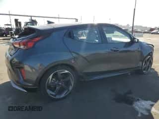 2020 Hyundai Veloster Turbo Ultimate z VIN KMHTH6AB9LU030227, wystawiony jako Copart lot #46635015 z przebiegiem 48 992 mil mil oraz Szkoda całkowita • Salvage title. Historia ofert i sprzedaży dostępna na DreamBid. Obrazek 3.
